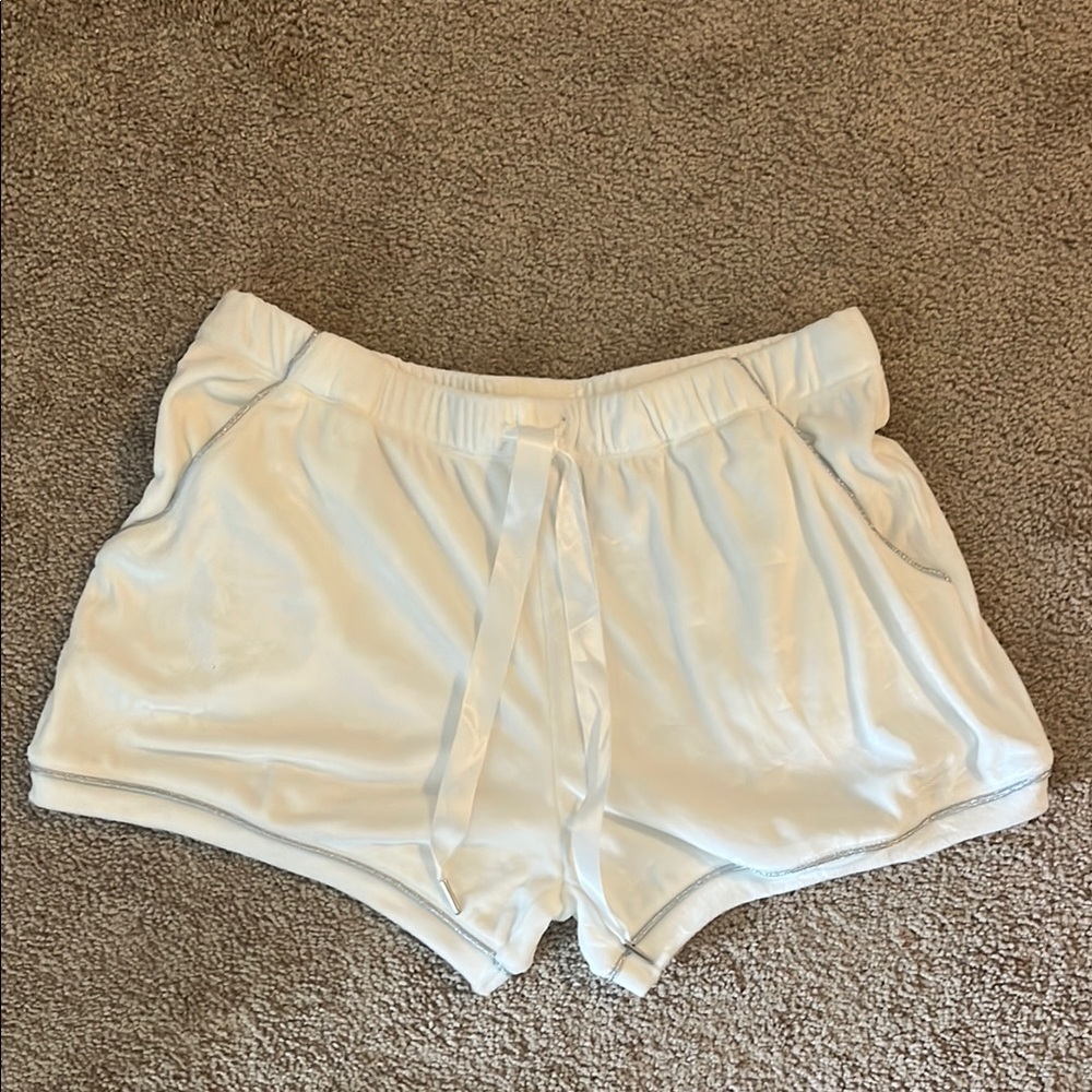 White PJ Shorts